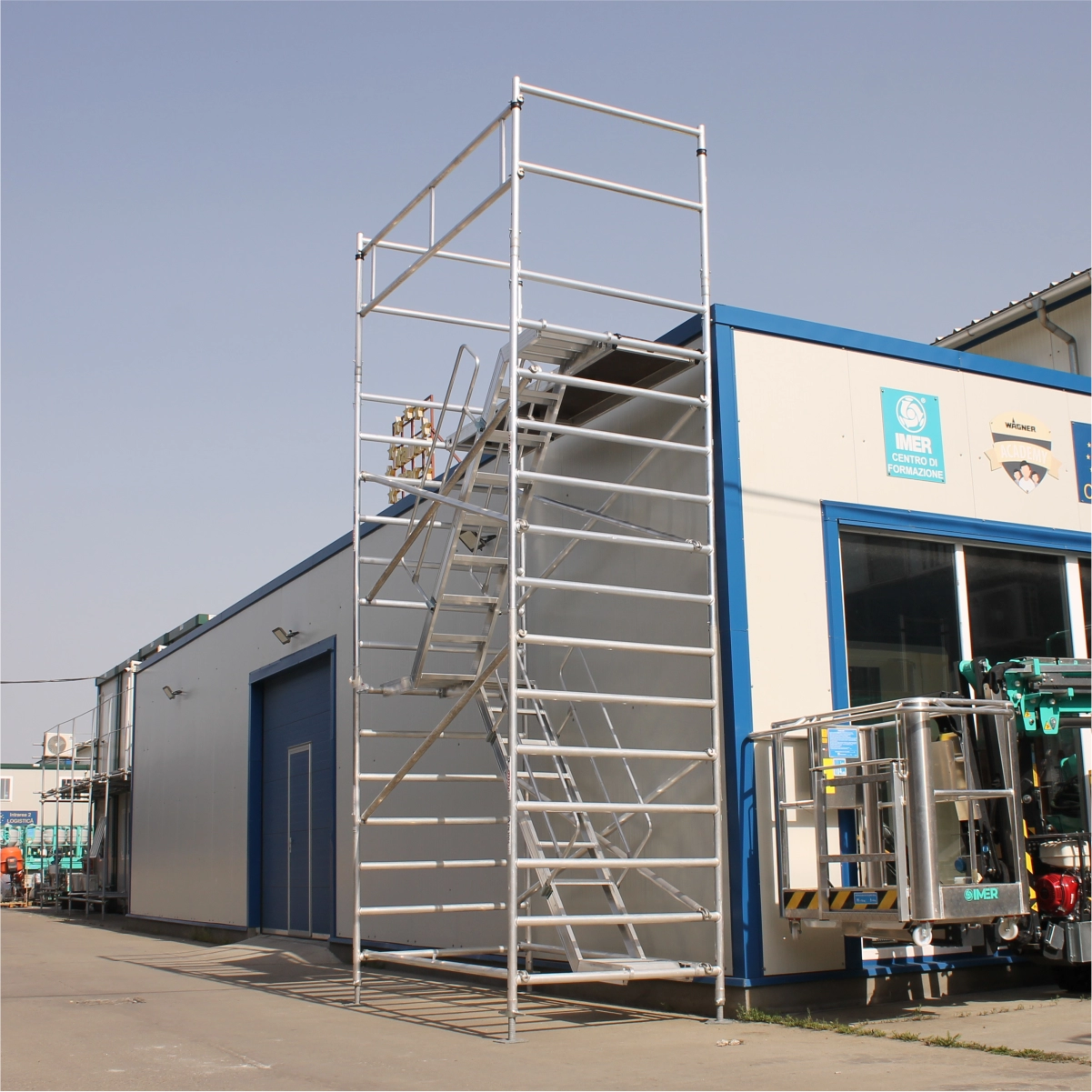 SCHELA TURN ProTOWER L12 Hmax=13m, Aluminiu - Italia Star