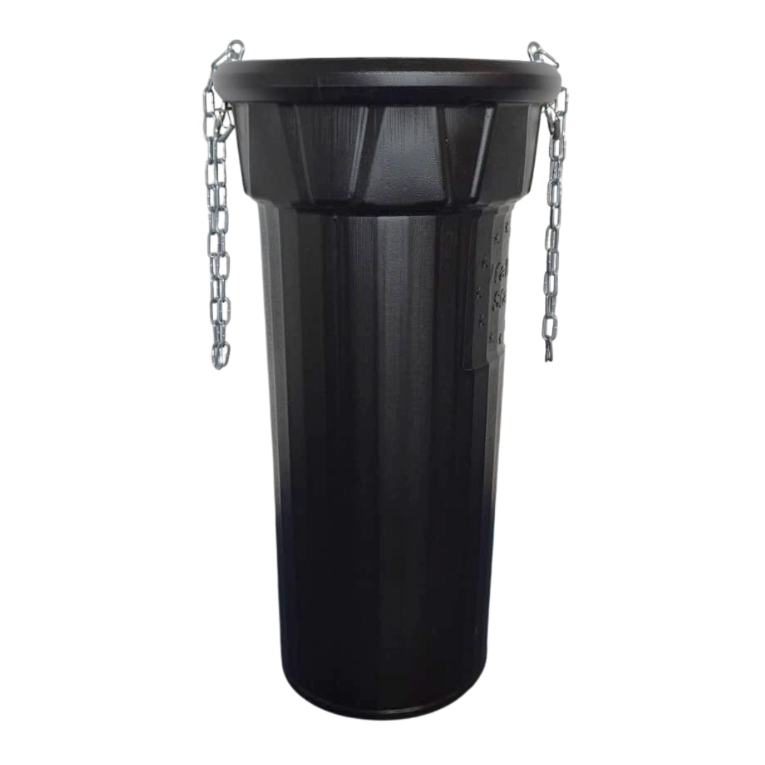 Tub standard pentru evacuare deseuri, NEGRU