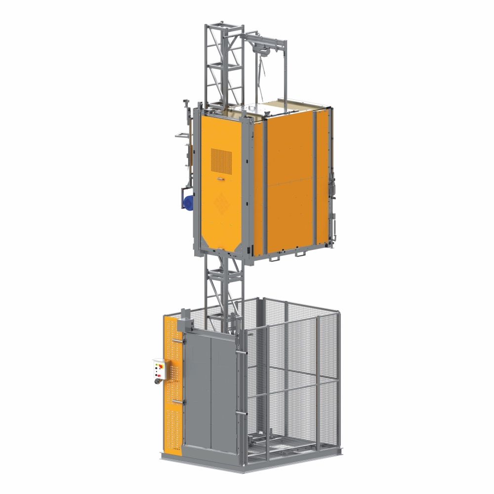 Ascensor pentru santier ELECTROELSA ELSA H10 inaltime maxima 220 m sarcina maxima 1000 kg 400V